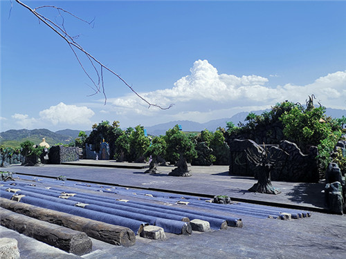 《魔法公主》實(shí)景演出戶外劇場(chǎng)拍攝